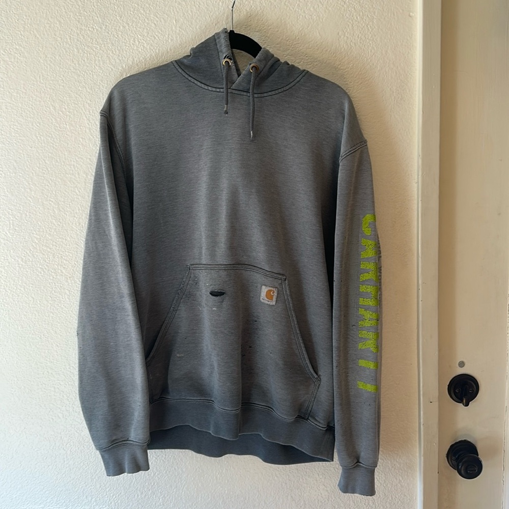Carhartt Hoodie size LRG made in 🇲🇽 sweater